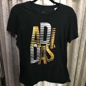 Adidas Womens Large Go-To Tee Shirt